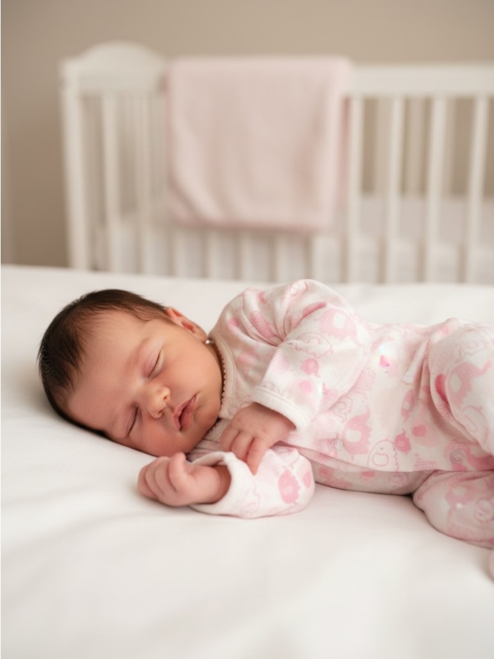 Kissy Kissy Pink Elephant Baby Outfit nb a33